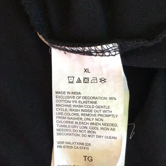 Nautica performance tee Mens XL (2 shirts) black - Picture 3 of 4